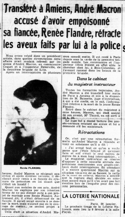 MACRON
PROCES 
MEURTRE