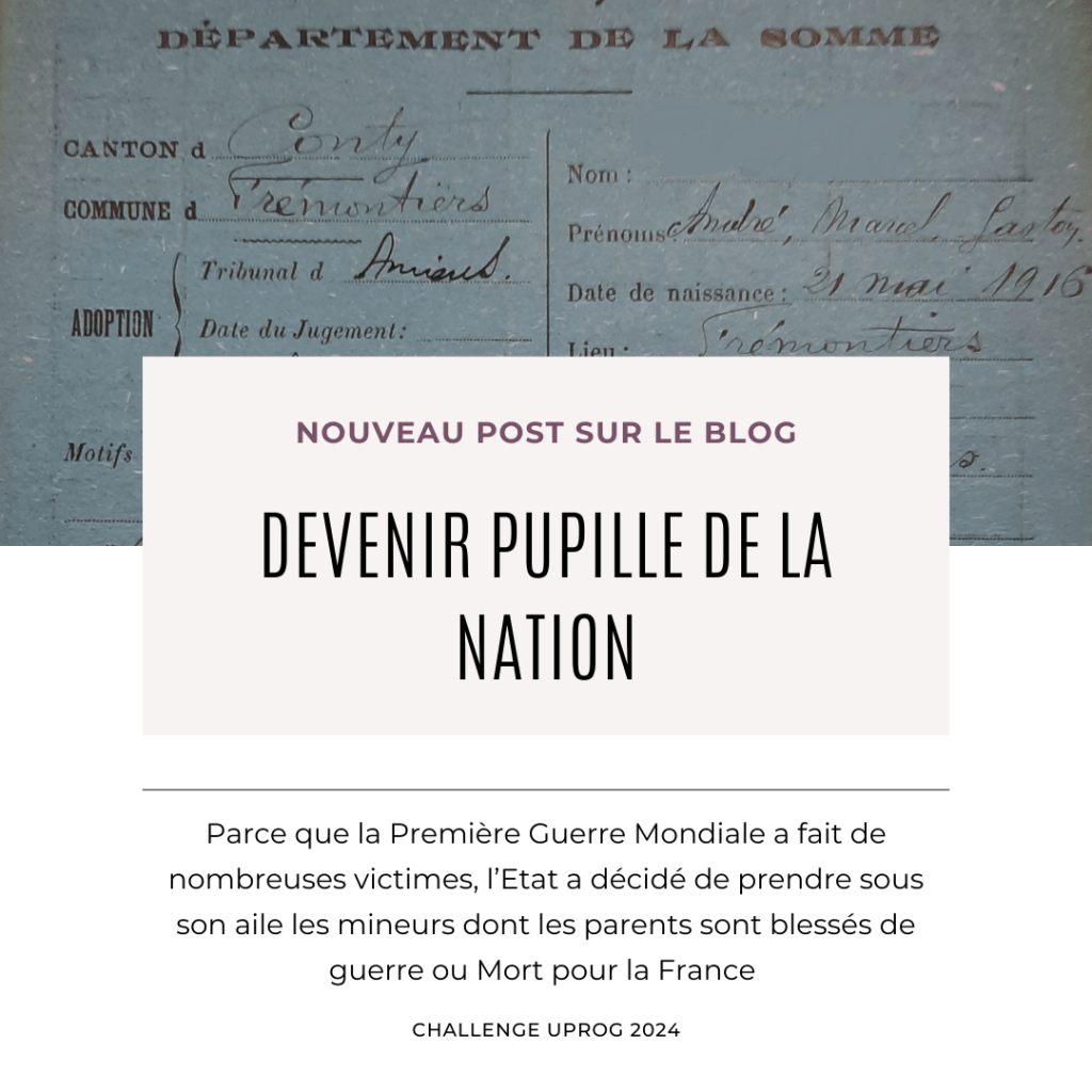 Devenir Pupille de la&nbsp;Nation
