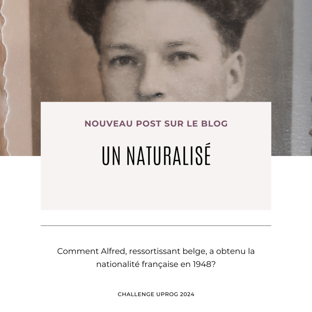 Un Naturalisé, challenge de&nbsp;l&rsquo;U-Prog