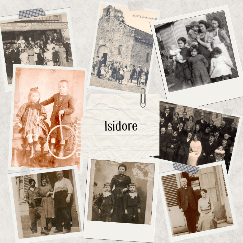 Isidore, né de parents&nbsp;inconnus.